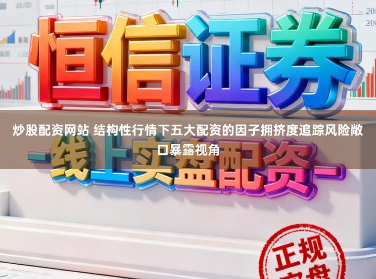 炒股配资网站 结构性行情下五大配资的因子拥挤度追踪风险敞口暴露视角