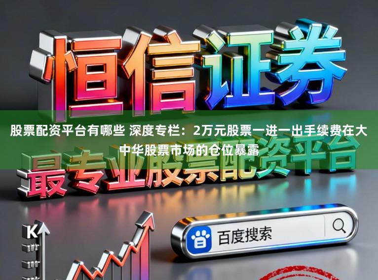 股票配资平台有哪些 深度专栏：2万元股票一进一出手续费在大中华股票市场的仓位暴露