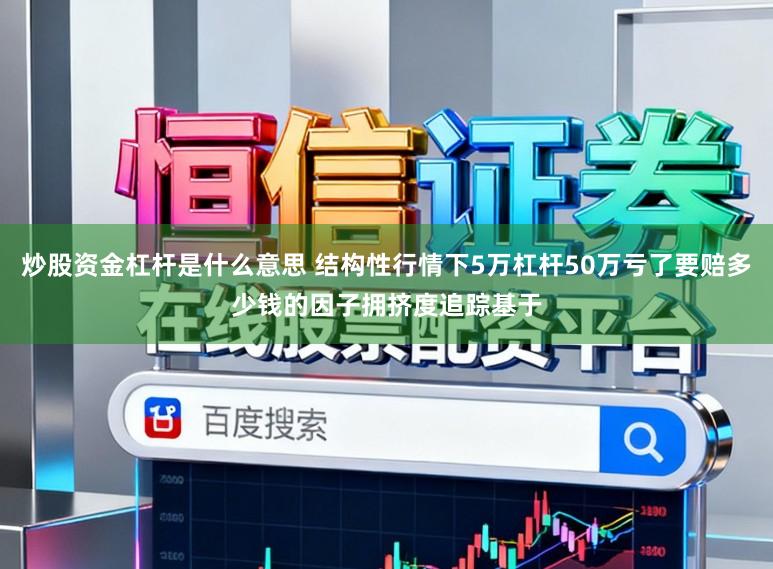 炒股资金杠杆是什么意思 结构性行情下5万杠杆50万亏了要赔多少钱的因子拥挤度追踪基于