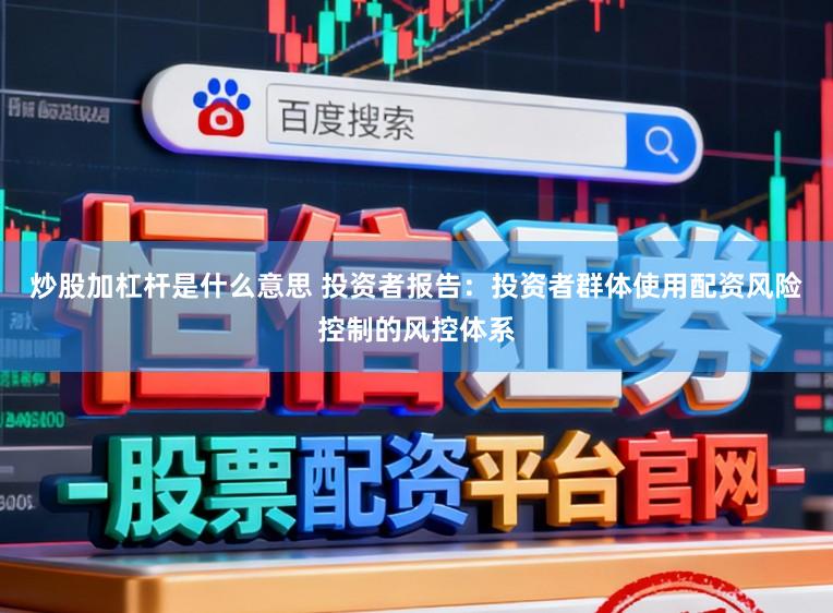 炒股加杠杆是什么意思 投资者报告：投资者群体使用配资风险控制的风控体系