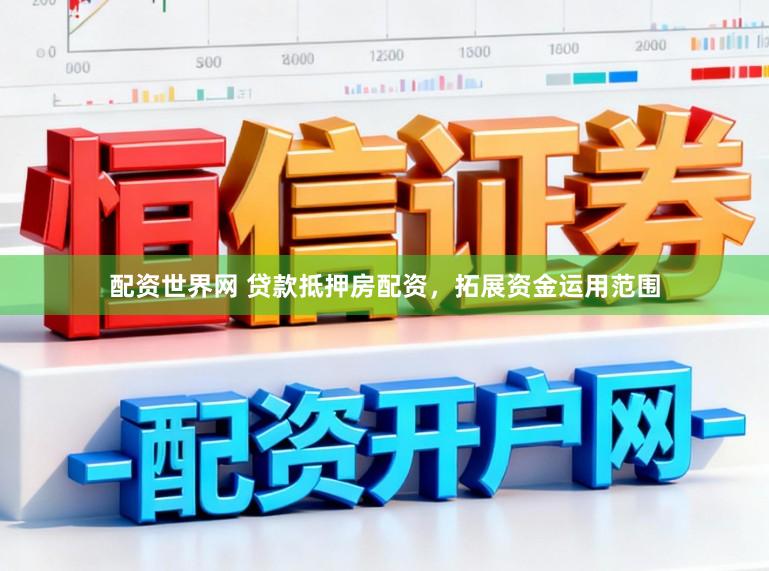 配资世界网 贷款抵押房配资，拓展资金运用范围